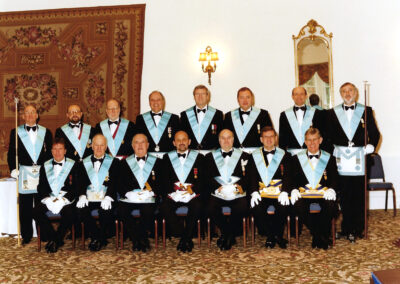 The Founders of the Lodge on the day of the Consecration